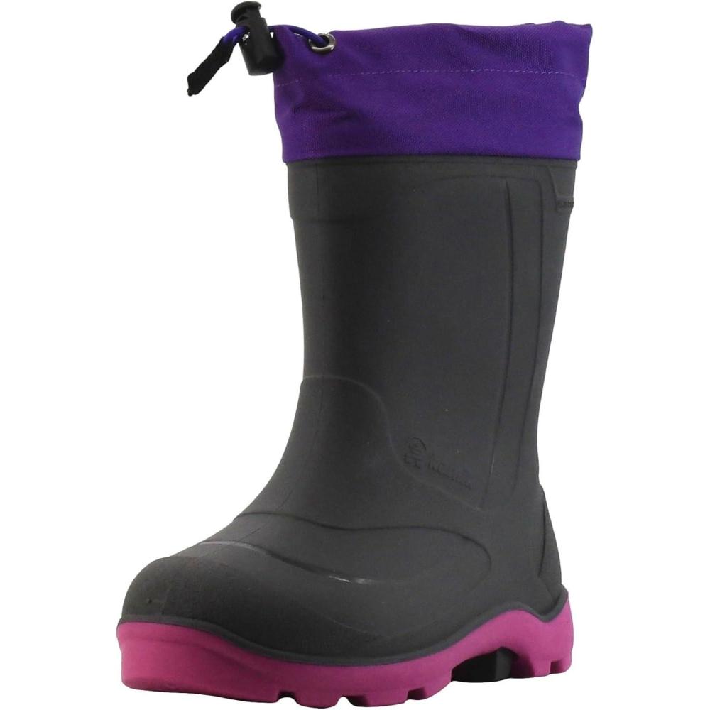 imageKamik Snobuster 1 Snow Boots for Kids Warm  Waterproof Kids BootsPurpleMagenta