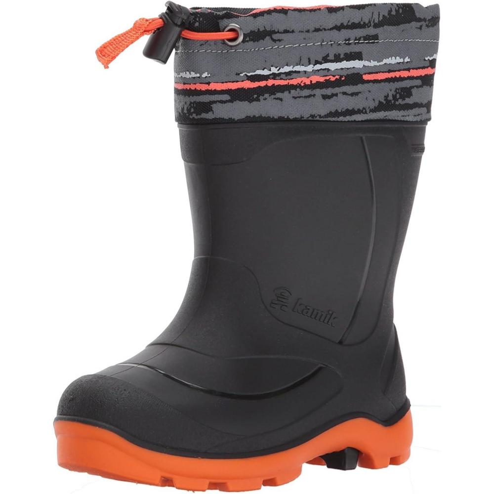 imageKamik Snobuster2 Snow Boot ToddlerLittle KidBig KidCharcoalOrange