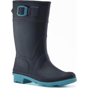 Kamik Kids Raindrops Rain Boots,Turquoise,(Navy/Teal)