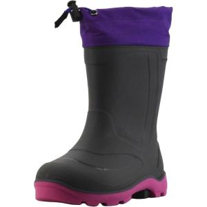 Kamik Snobuster 1, Snow Boots for Kids, Warm + Waterproof Kids Boots(Purple/Magenta)