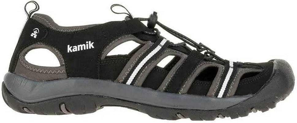 imageKamik Mens Fischer Fisherman SandalBlack