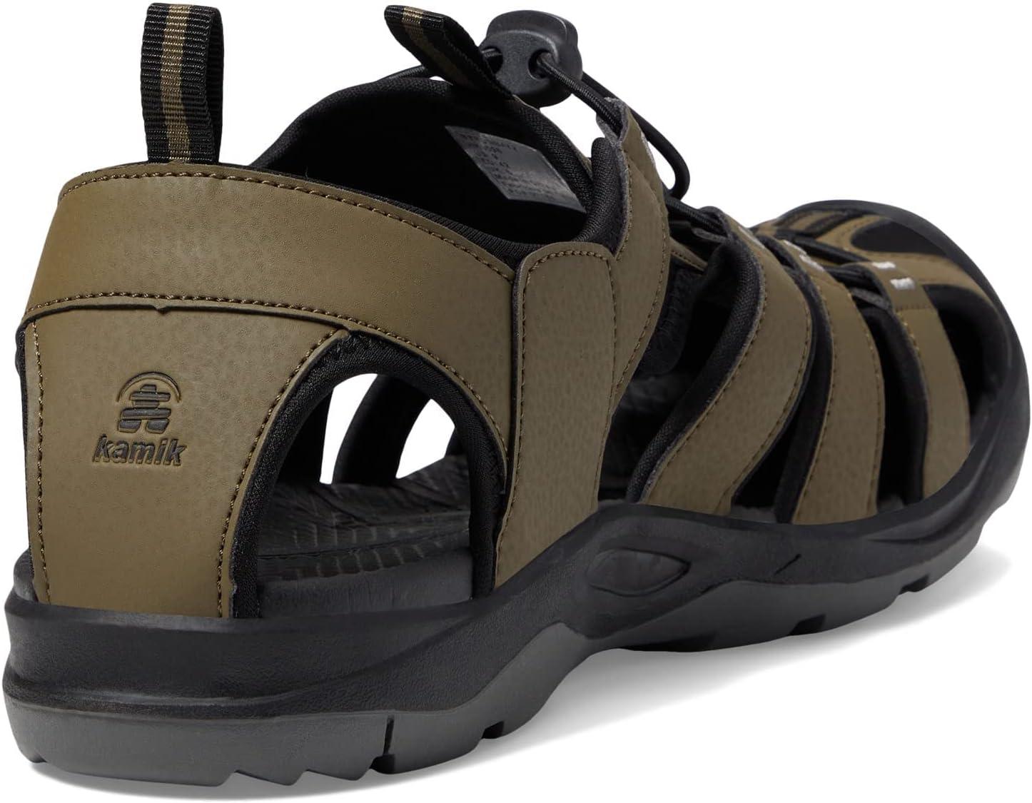 imageKamik Mens Fischer Fisherman SandalDark Olive