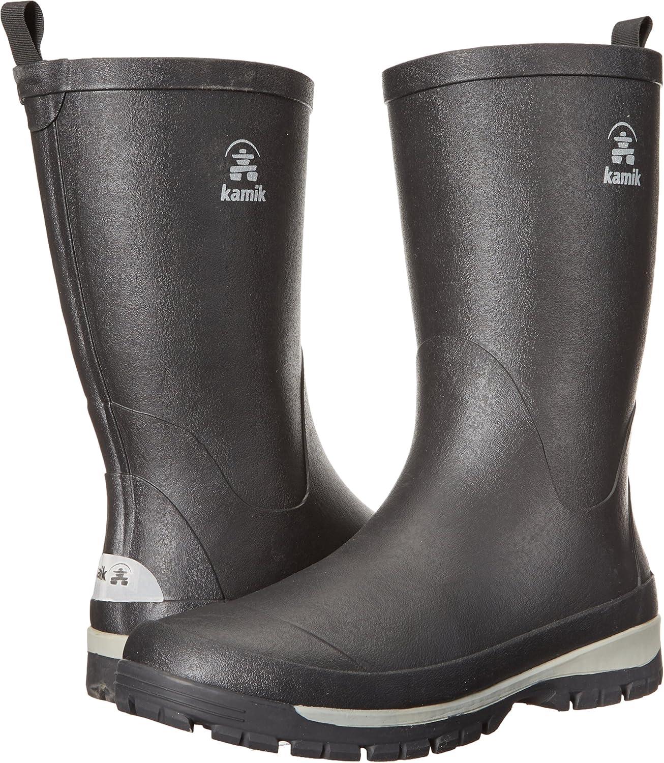 imageKamik Mens Lars Rain BootsBlack