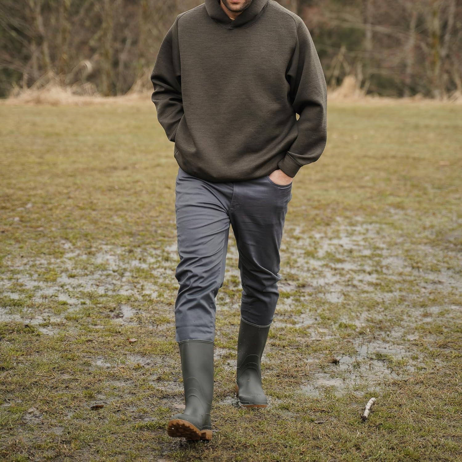imageKamik Mens Michael Rain BootsBlack
