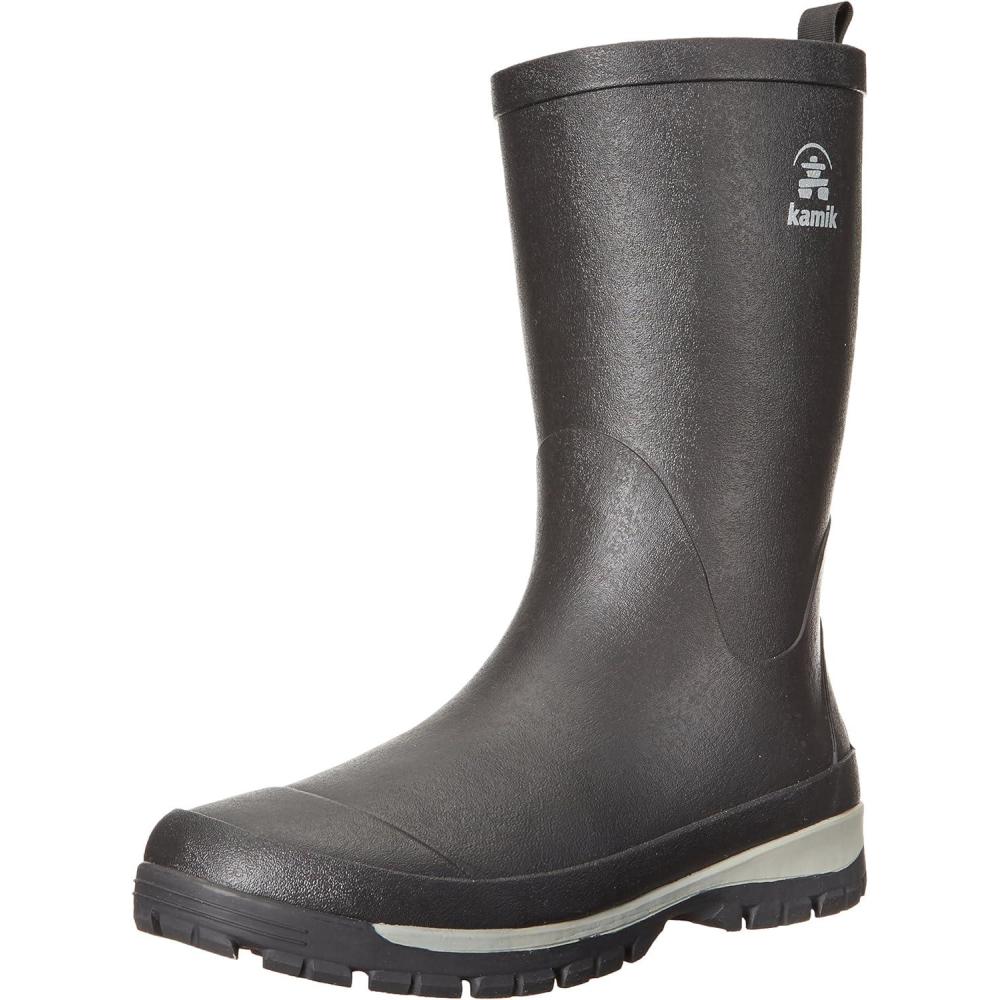 imageKamik Mens Lars Rain BootsBlack