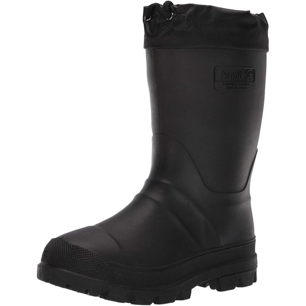 imageKamik Forester Insulated  Waterproof Rubber Snow Boots Snow Boots for MenBlack Original