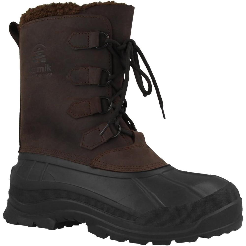 imageKamik Mens Alborg Winter BootsGauchoBrown