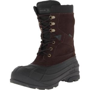 Kamik Men’s Nation Wide Snow Boot,Dark Brown,9 M US