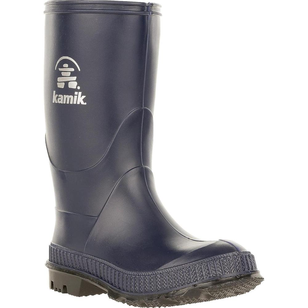 imageKamik Stomp Kids Rain Boots 100 Waterproof Kids BootsNavyBlack