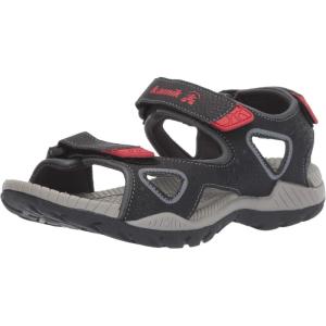 Kamik Boy’s Fisherman Flat Sandal(Black)