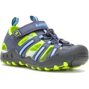 Kamik Unisex-Child Crab Sport Sandal(Blue)