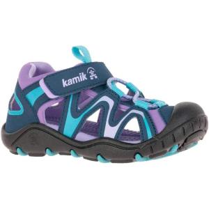 Kamik boy’s Kick (Toddler/Little Big Kid) Closed Sandals(Teal)