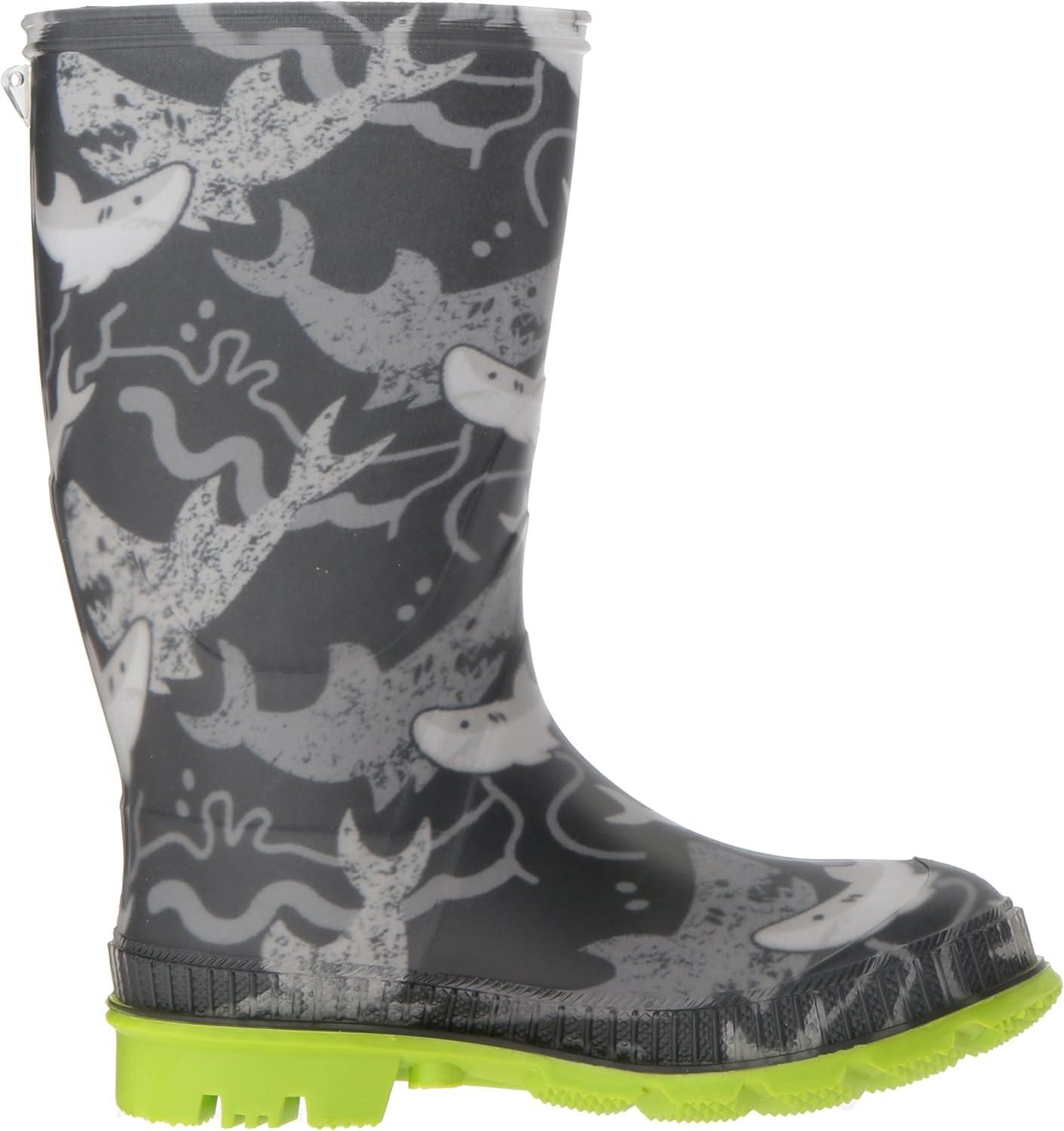 imageKamik UnisexChild Stomp2 Rain BootBlack