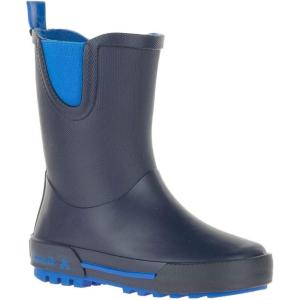 Kamik Unisex-Child Rainplay Rain Boot(Navy/Royal Blue)