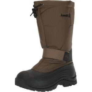 Kamik Greenbay 4 Snow Boots, Insulated Boots for Men(Dark Olive)