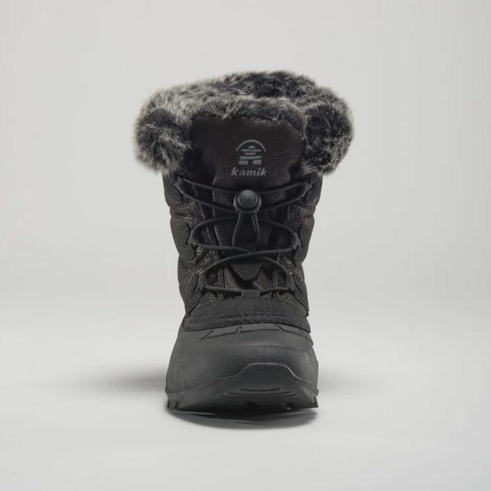imageKamik Momentum L2 Snow Boots for Women Insulated Thermal Winter Boots for WomenBlack