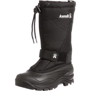 Kamik Women’s Greenbay4 Winter Boots,Black,(Black)