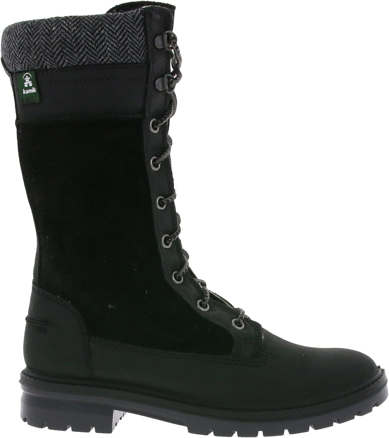 imageKamik Womens Rogue9 Snow BootsBlack Black Black Blk