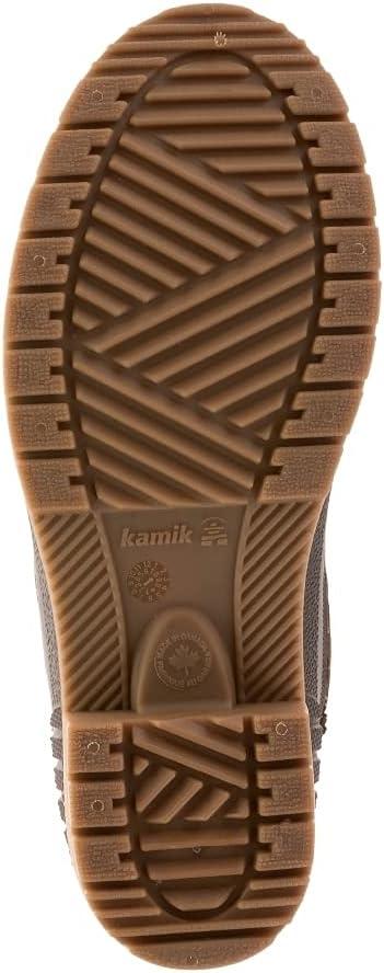 imageKamik Womens Sienna 2 Winter BootDark BrownRed Plaid