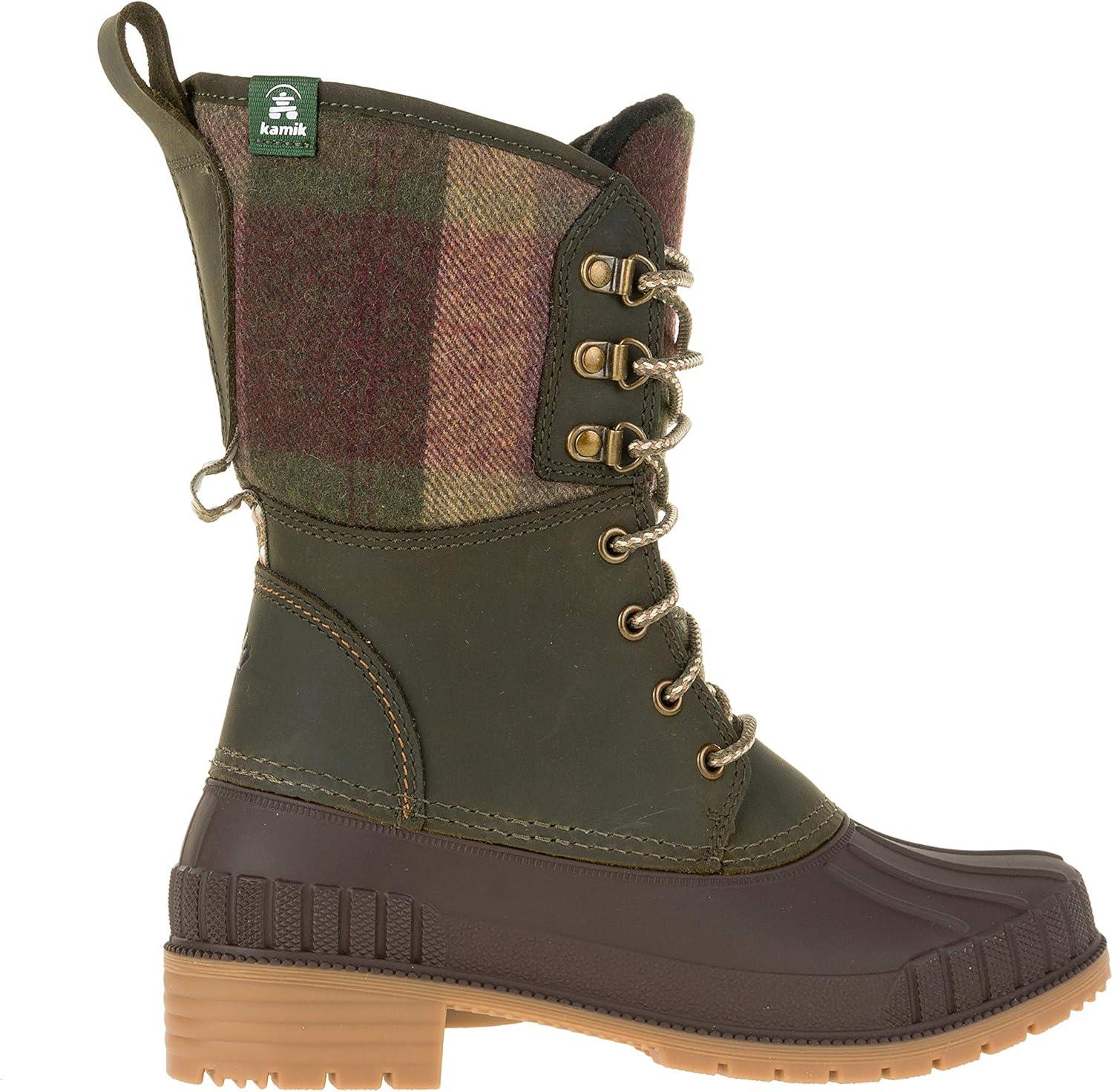 imageKamik Womens Sienna 2 Winter BootGreen Khaki Khaki